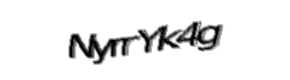 Security check image, please type the characters shown